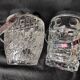 1960/80 /2 cut crystal ice buckets