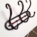 Thonet style wall coat rack