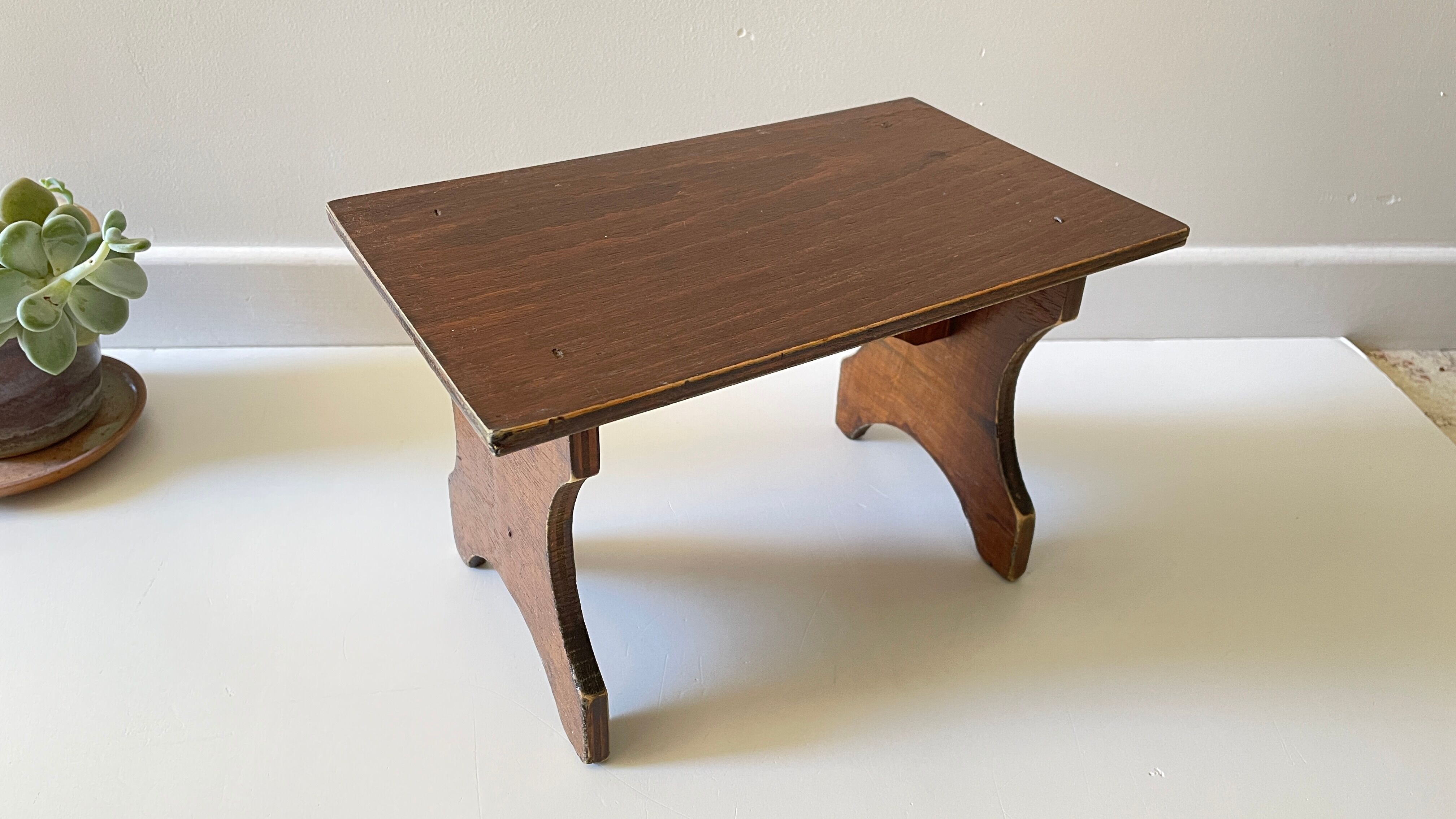 Vintage wooden stool