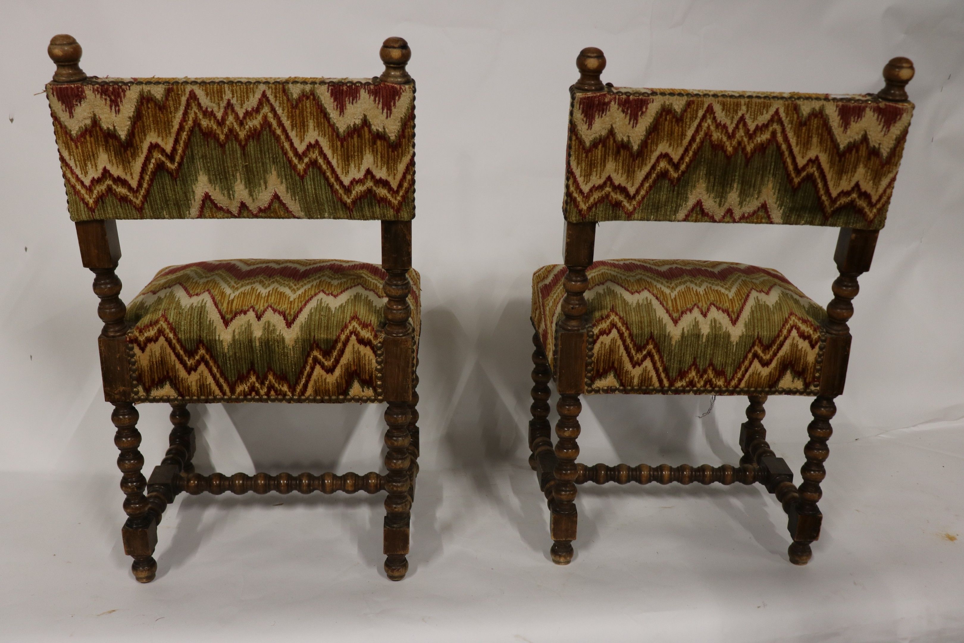 Louis xiii chair pair