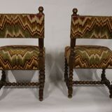 Louis xiii chair pair