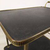 Vintage brass bar service