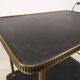 Vintage brass bar service