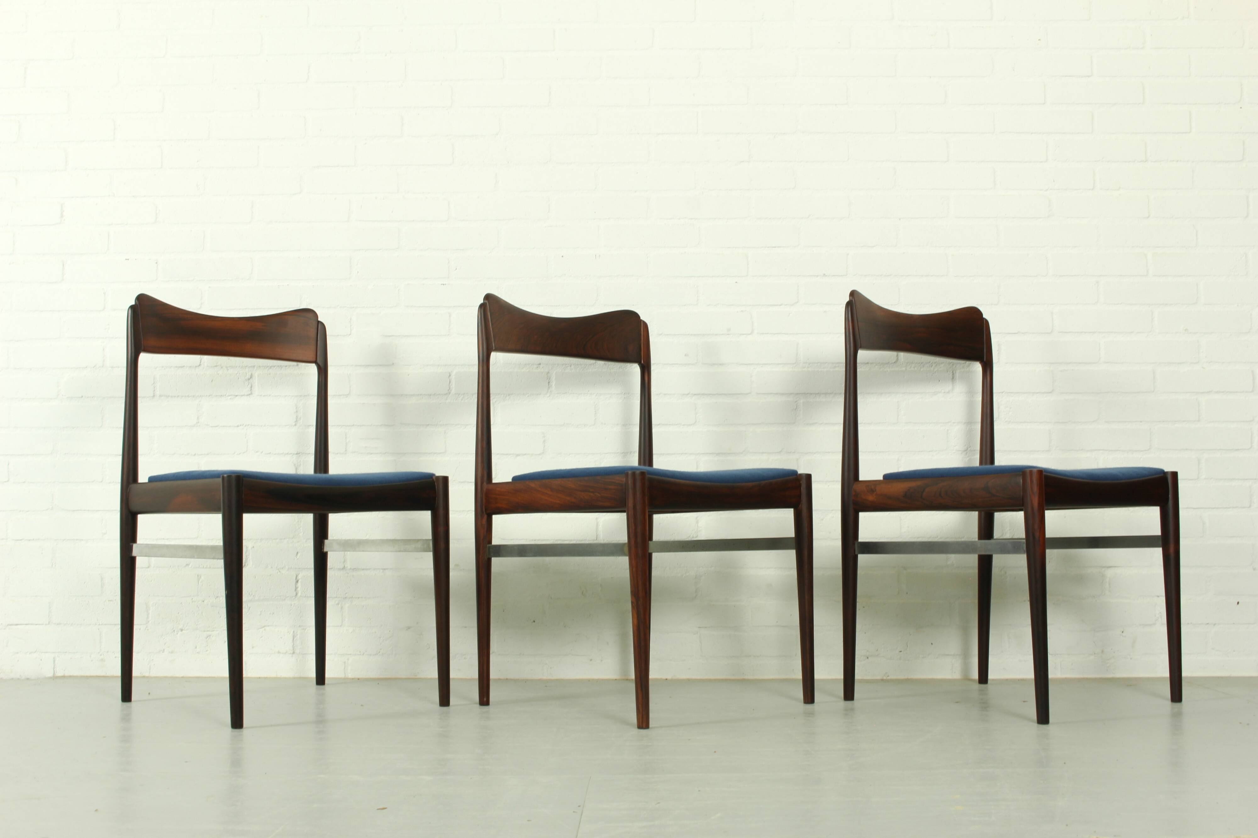 Rosewood AWA dining chair, 1960s