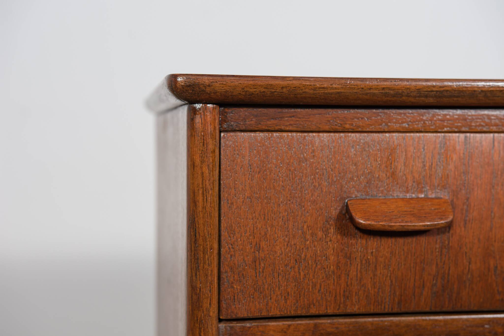 Commode en teck du milieu du siècle, Danemark, années 1960