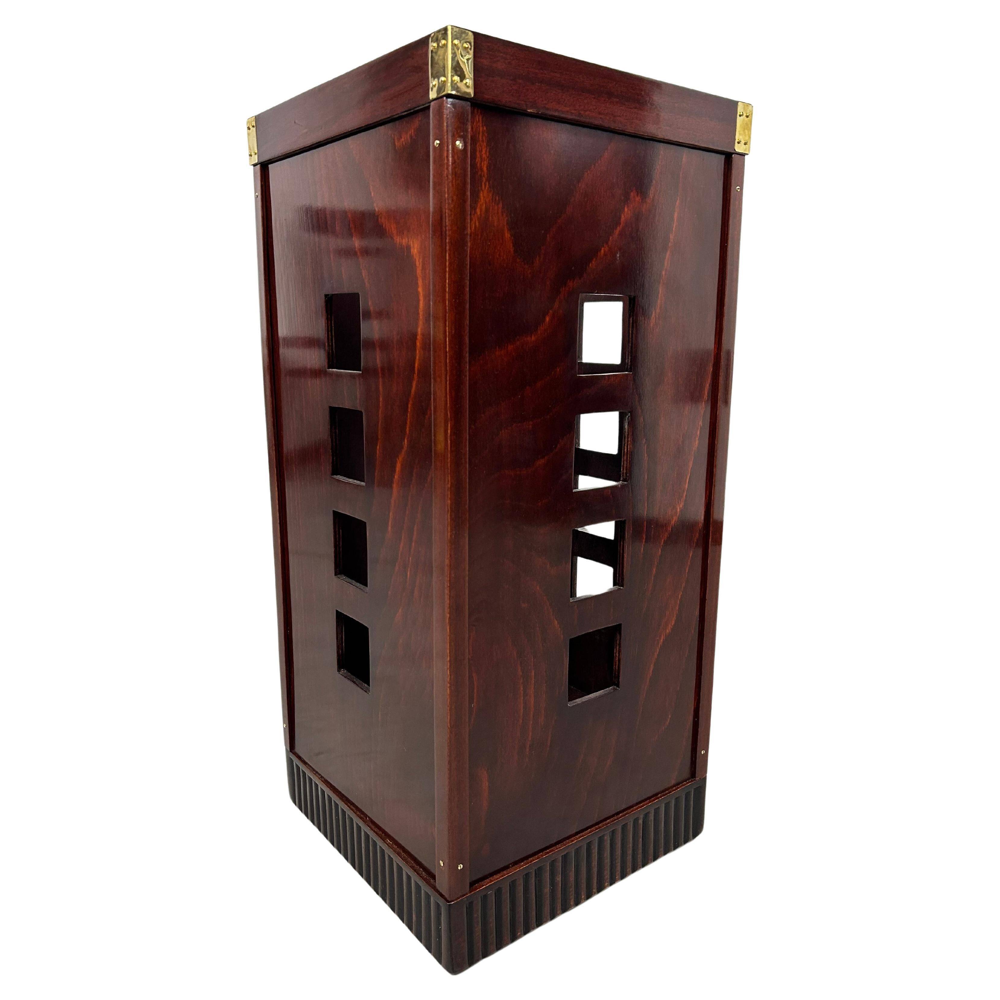 Jugendstil umbrella stand attributed to Josef Hoffmann/Kolo Moser