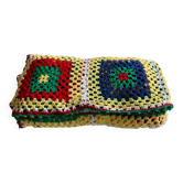 Vintage knitted blanket