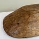 antique carved wooden catchall