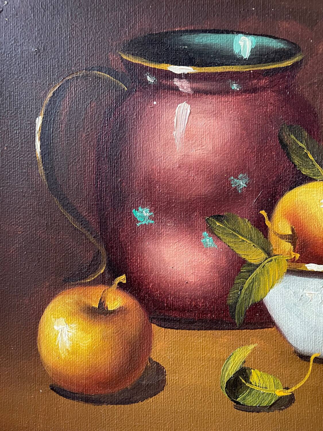 Oil on canvas signed Violette de Mazia