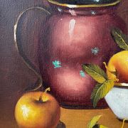 Oil on canvas signed Violette de Mazia