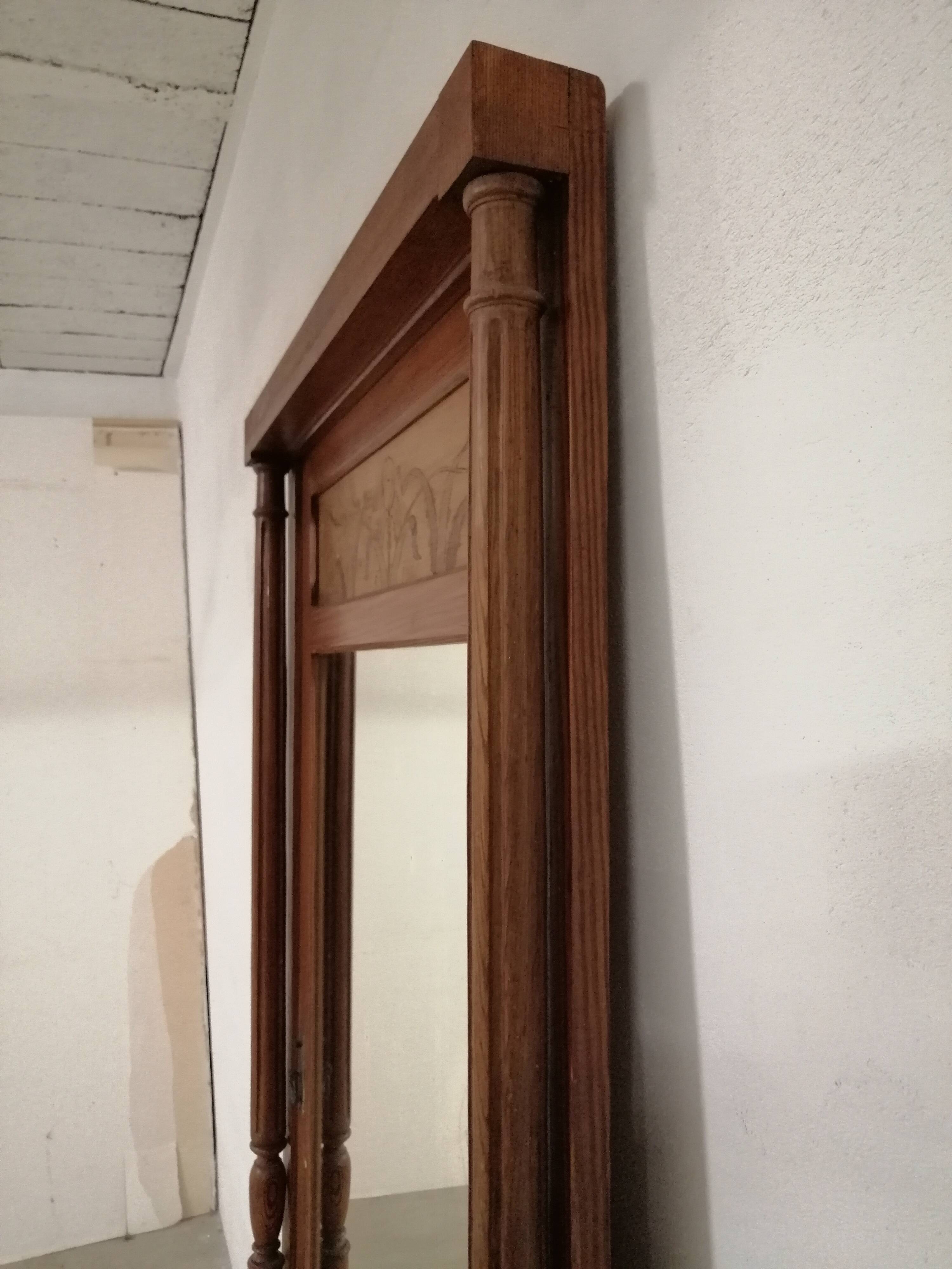 Large foot mirror 200x88