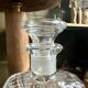 Anna Hutte crystal bottle from the 60s
