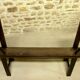 Pair of benches of oak farm.