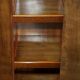 Small Art Deco wardrobe in satin walnut, circa 1930.