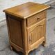 Louis Philippe confiturier in light oak from the 1970s.