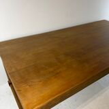 Oak work table, 1850