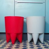 Duo of XO Bubu I stools by Philippe Starck