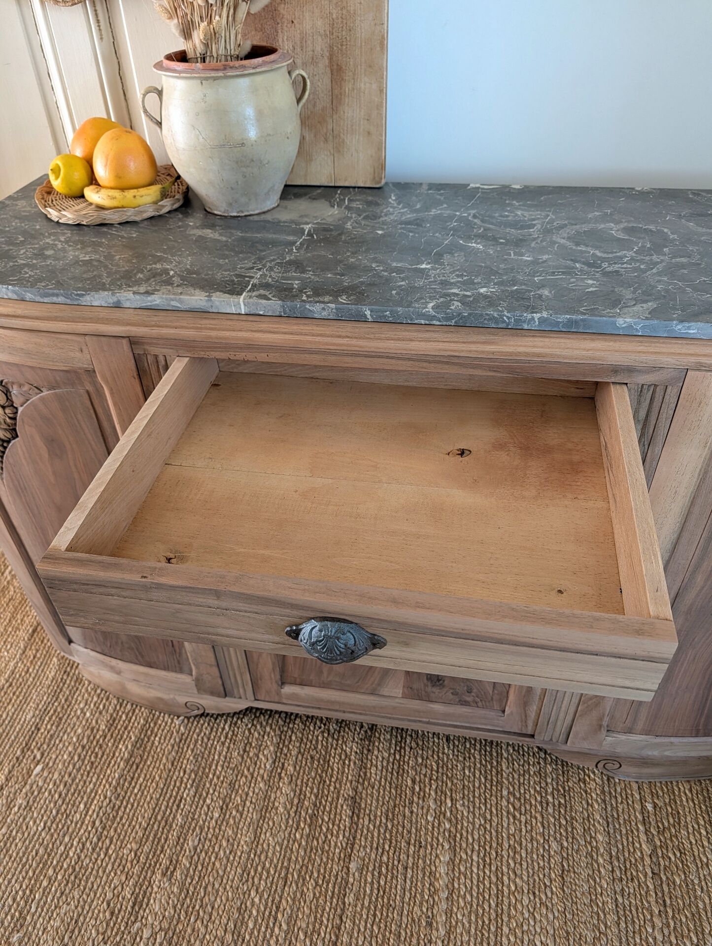 Buffet art déco en noyer
