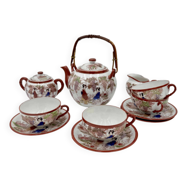 Service à thé japonais porcelaine fine