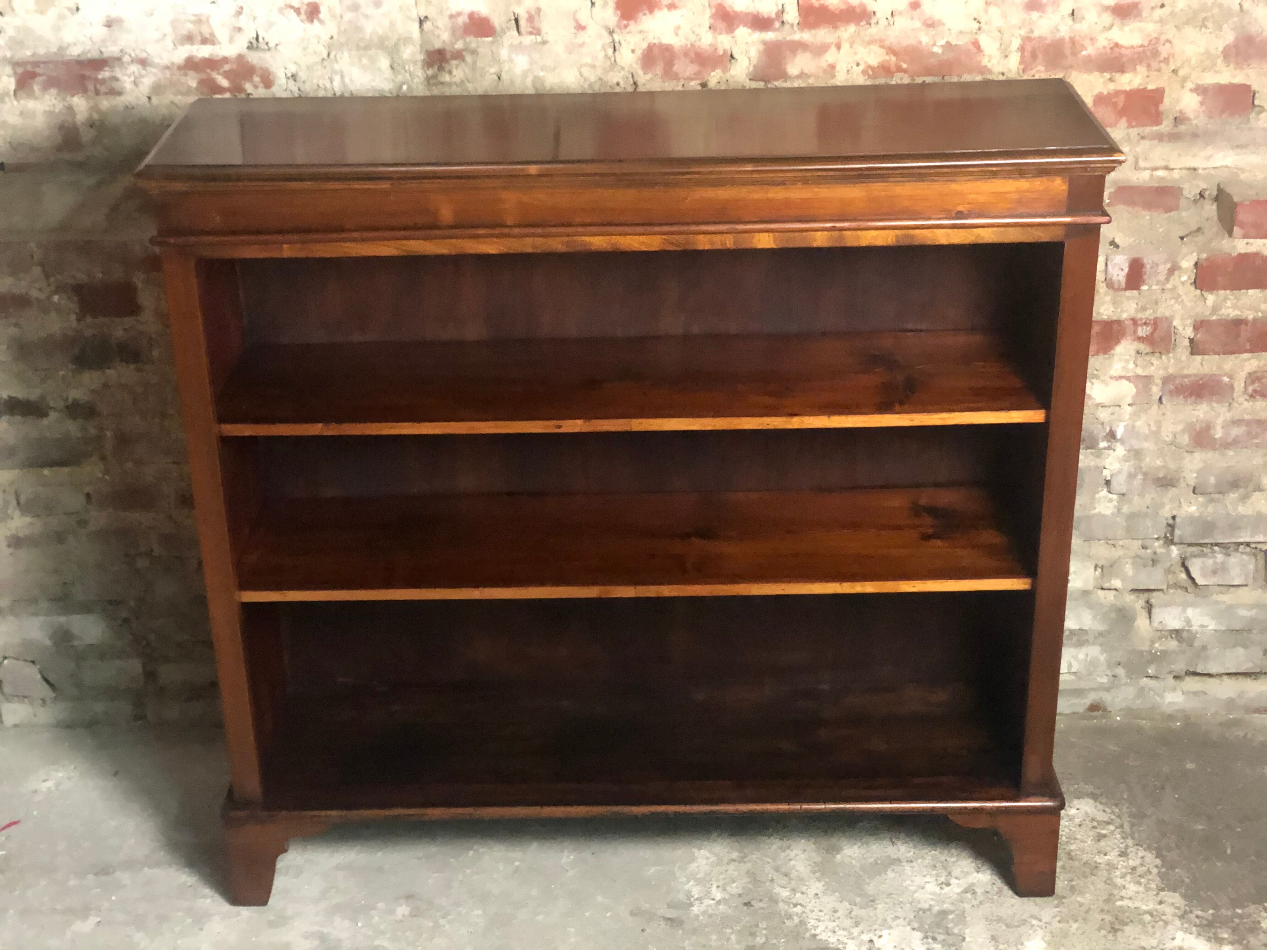 Louis Philippe oak bookcase 1940
