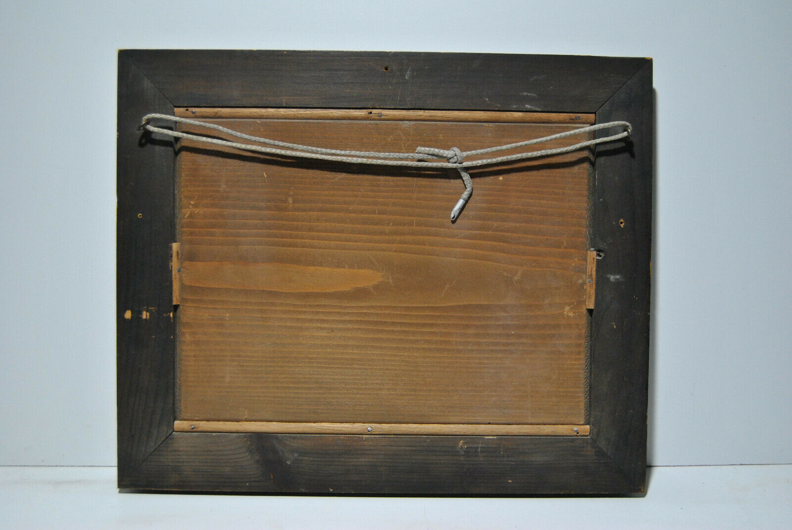 Painting landscape countryside farm Hery Yonne Bourgogne-Franche-Comté