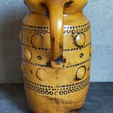 Vintage French ceramic vase 50s