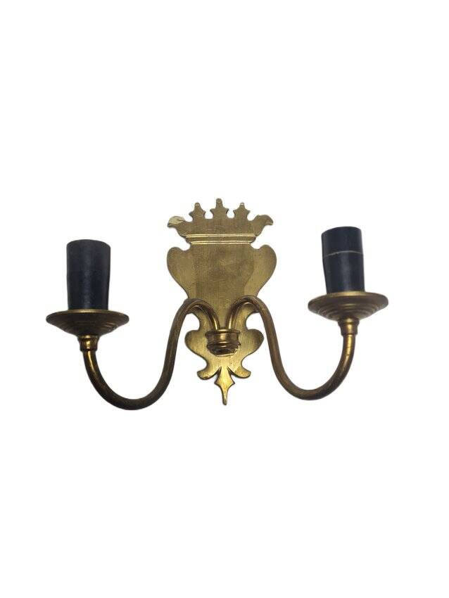 2-armed wall lamp, Poland, 1970s