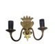 2-armed wall lamp, Poland, 1970s