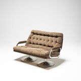 Space Age sofa and armchairs set, Hungary, 1950s