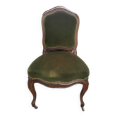 Empire velvet chair