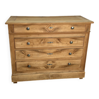 Louis Philipe airbrushed chest of drawers with 5 drawers
