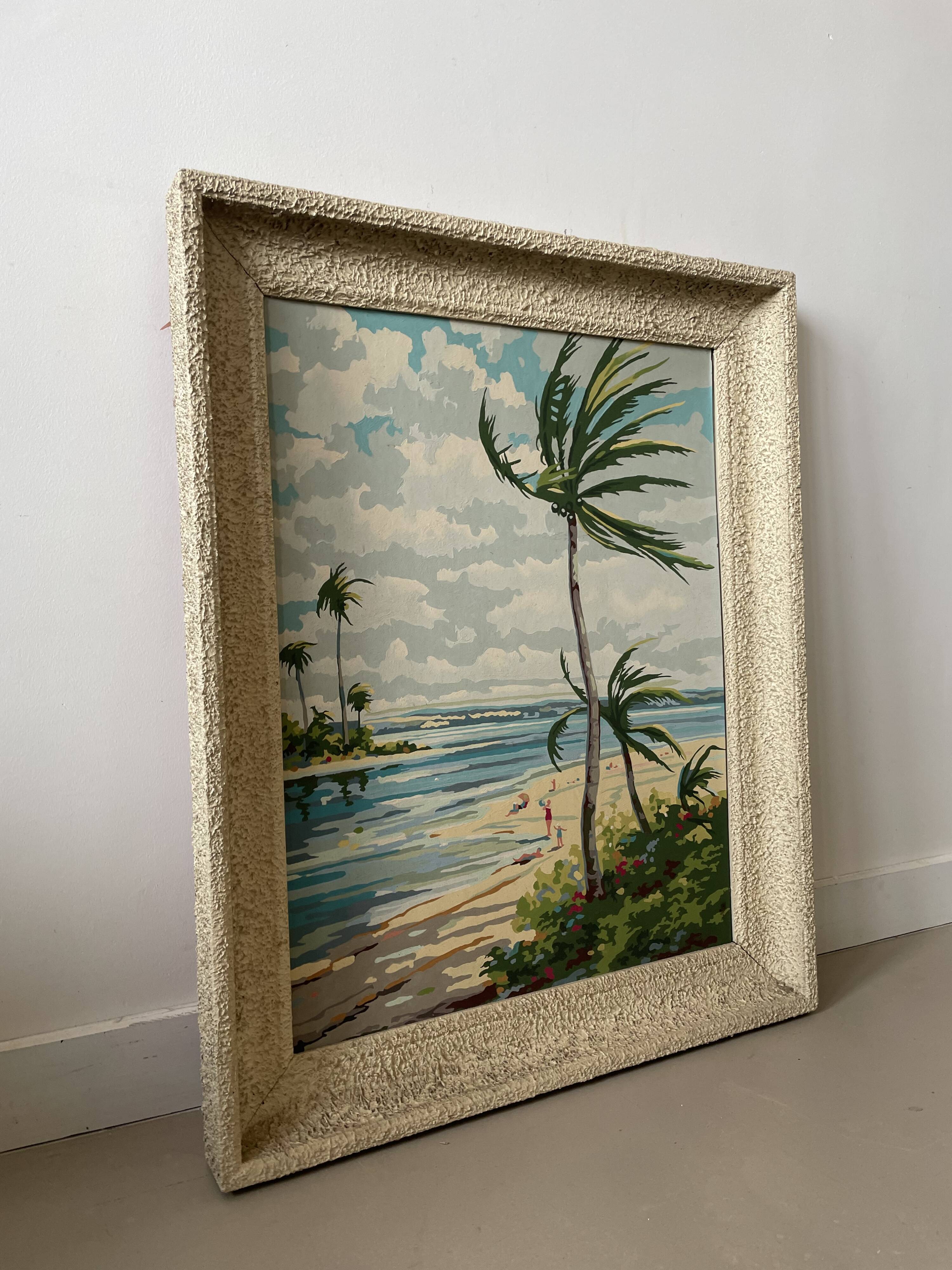 Old painting from the 50s