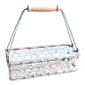 Galvanized zinc bottle rack