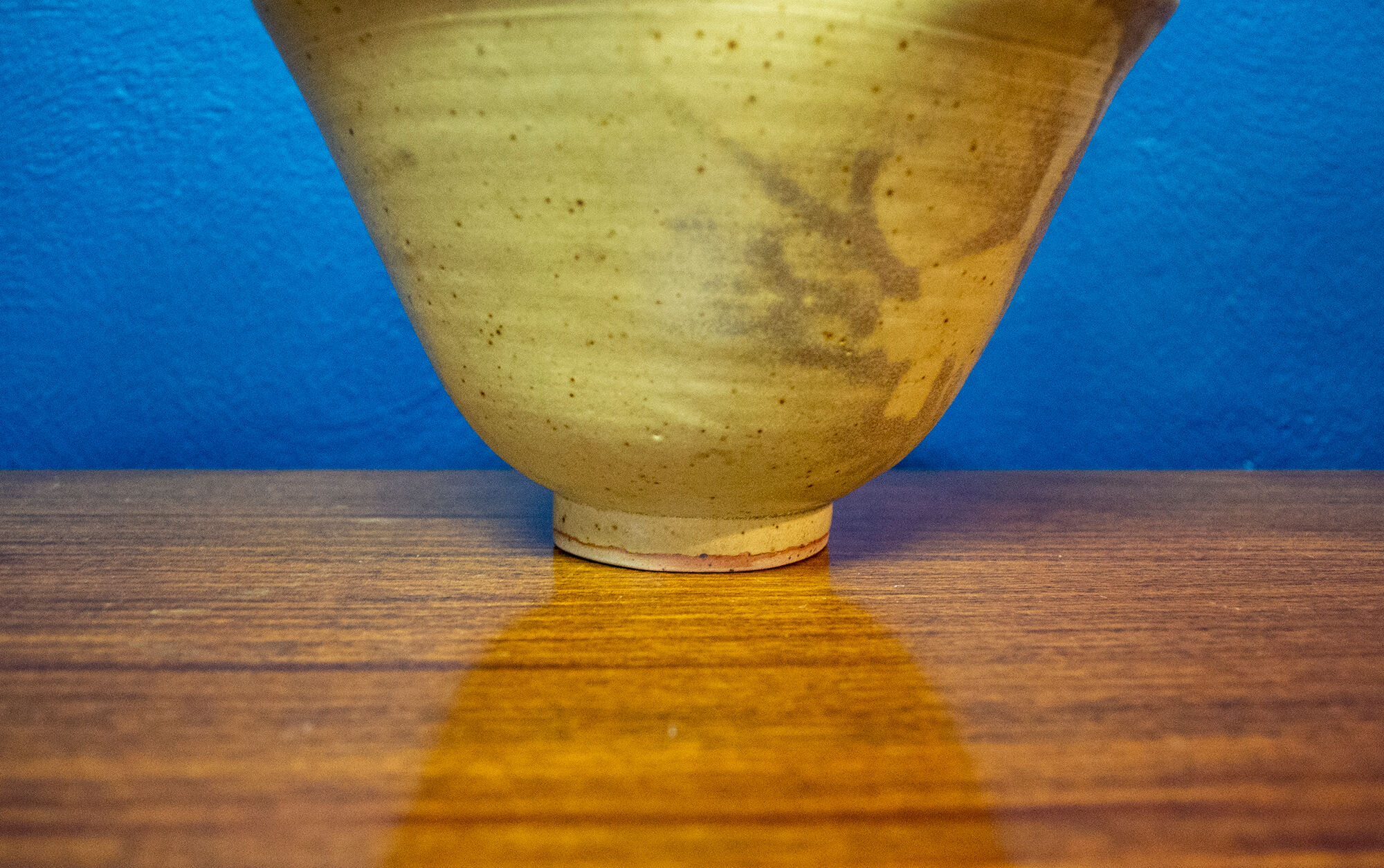 Vase en céramique Raku Scandinavia années 80