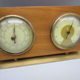 Vintage thermometer and barometer 50s
