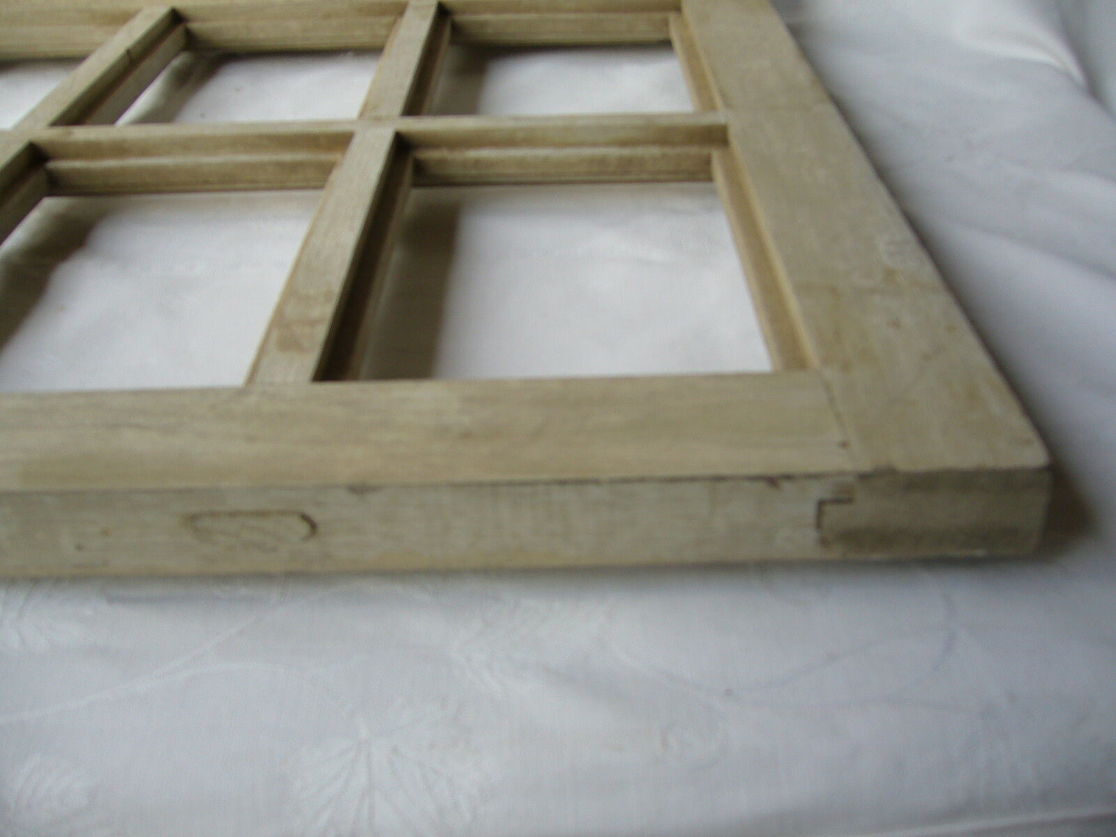 Old rectangular wooden window