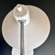 Articulated lamp in white colour.