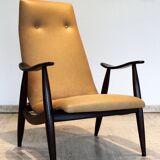 Senior armchair by Louis Van Teeffelen for WéBé, Denmark, 1950.