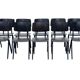 Galvanitas S16 School Chair Dining Chair Design Black Frame