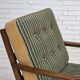 1960s, Danish armchair, furniture wool, beech wood.