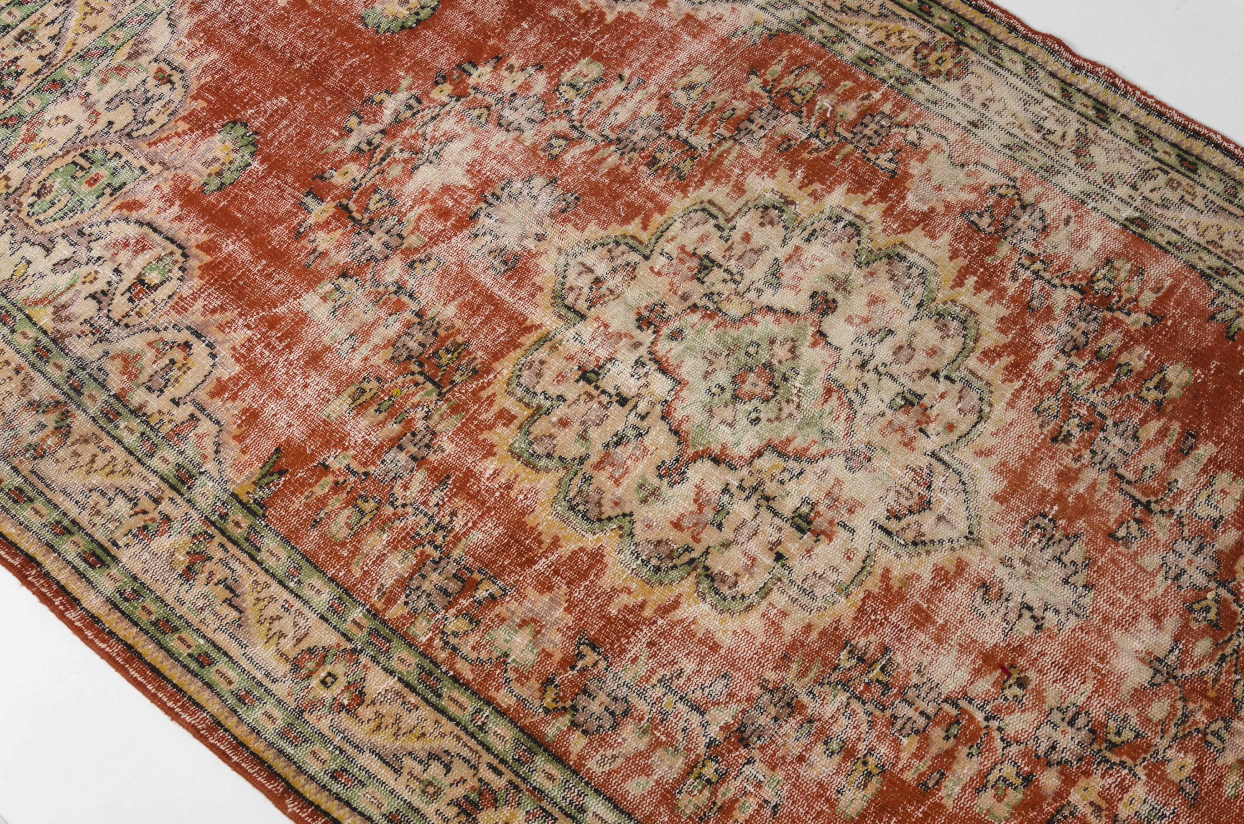 Vintage Anatolian Turkish Wool Rug