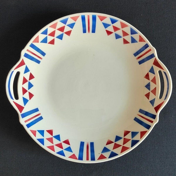 Faience dish Badonviller Bale