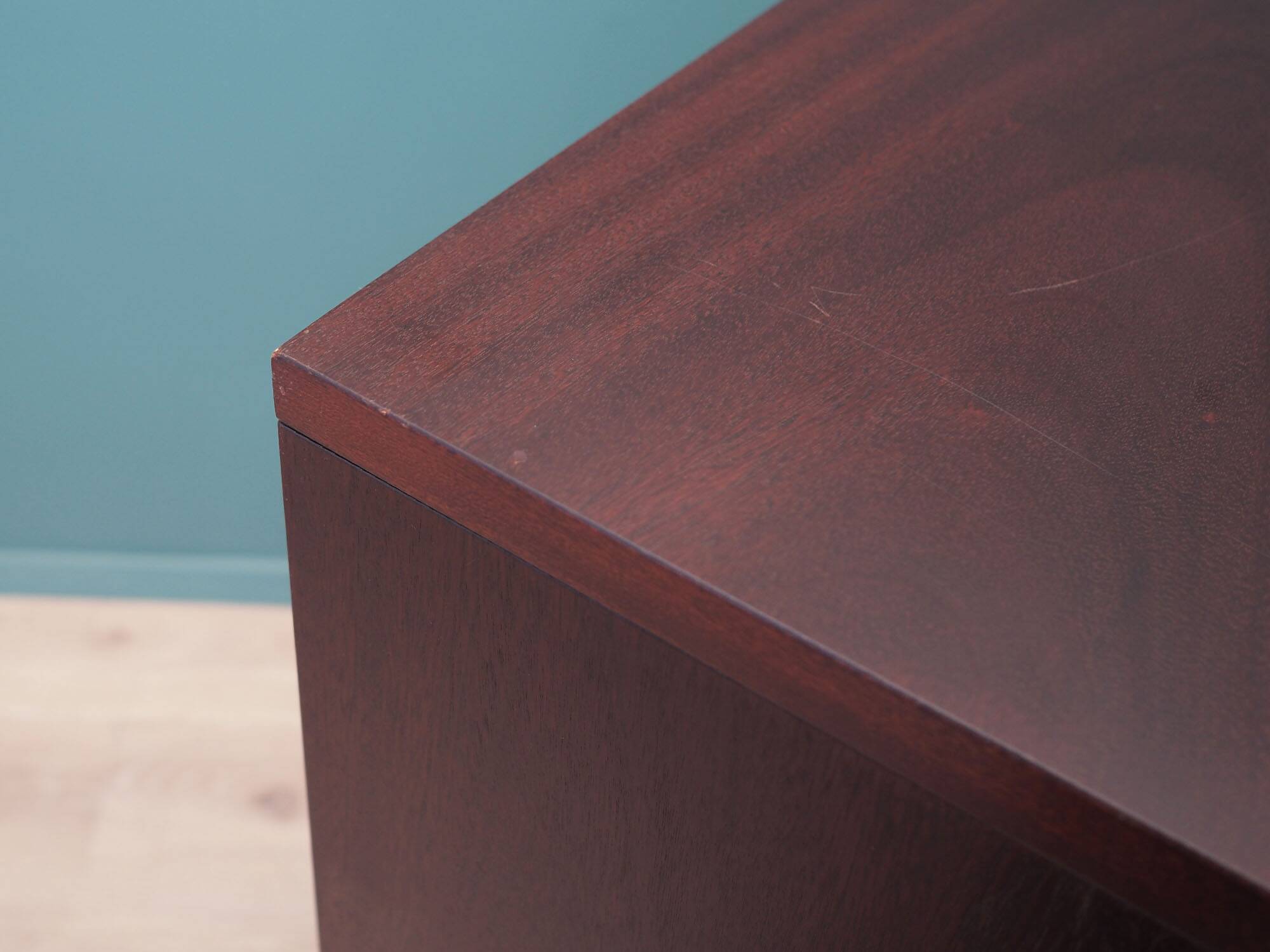 Mahogany bookcase, Swedish design, 1960s, production: Ulferts