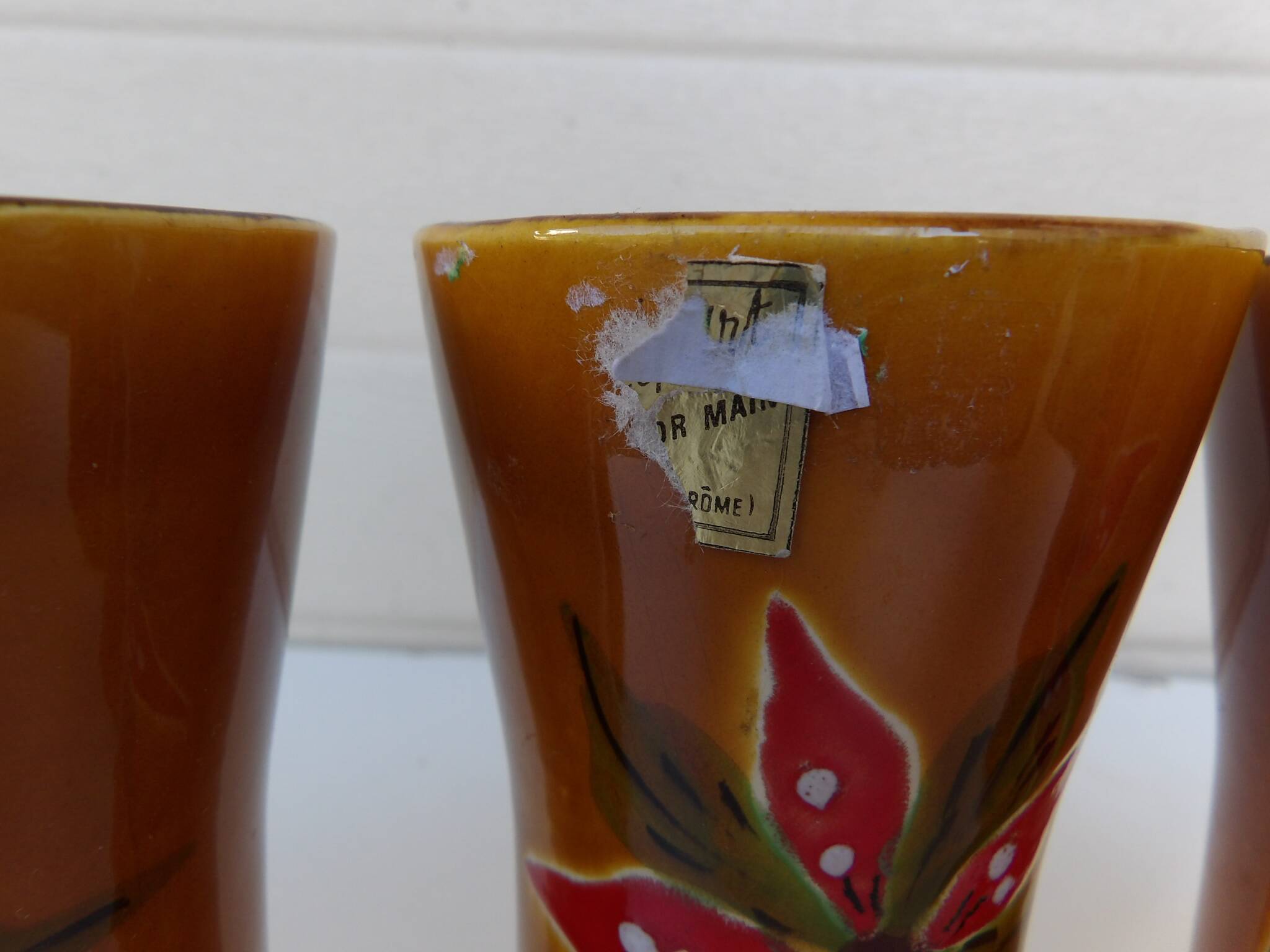 godets à orangeade
