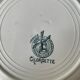Set of 16 flat plates model Georgette Moulin des Loups & Hamage