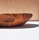Plat brutaliste en bois d'olivier 1970