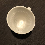 Ceramic coffee filter flowers