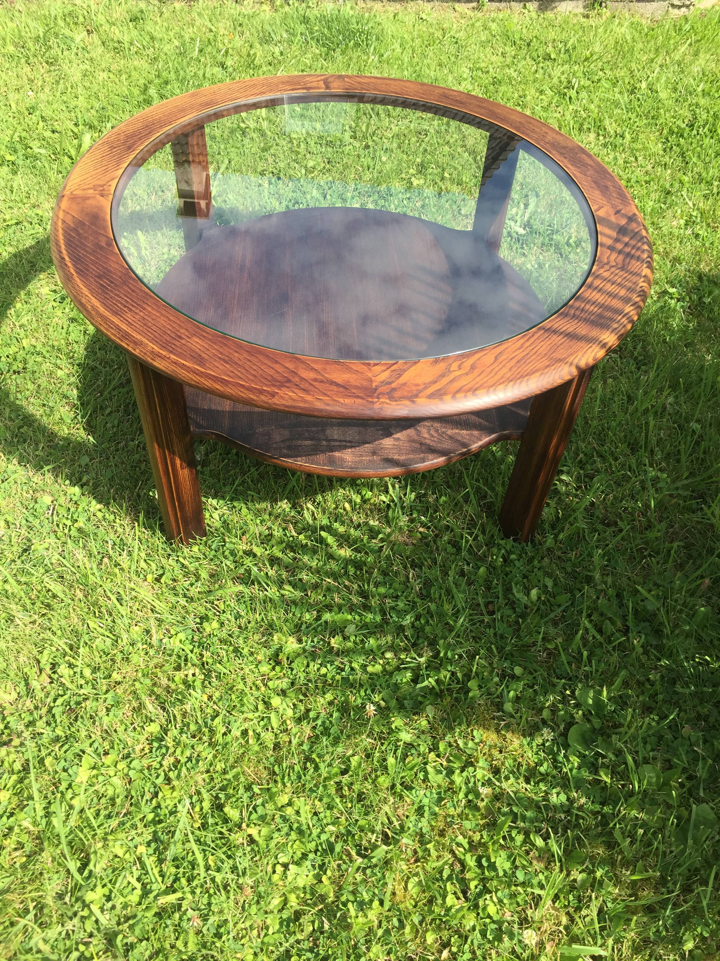 Vintage gplan round coffee table