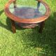 Table basse ronde vintage gplan