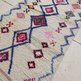 Handmade Moroccan Berber rug 253 X 143 CM